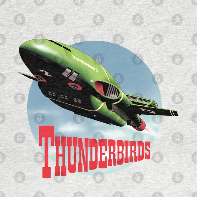 Thunderbird 2 from 'Thunderbirds' by RichardFarrell